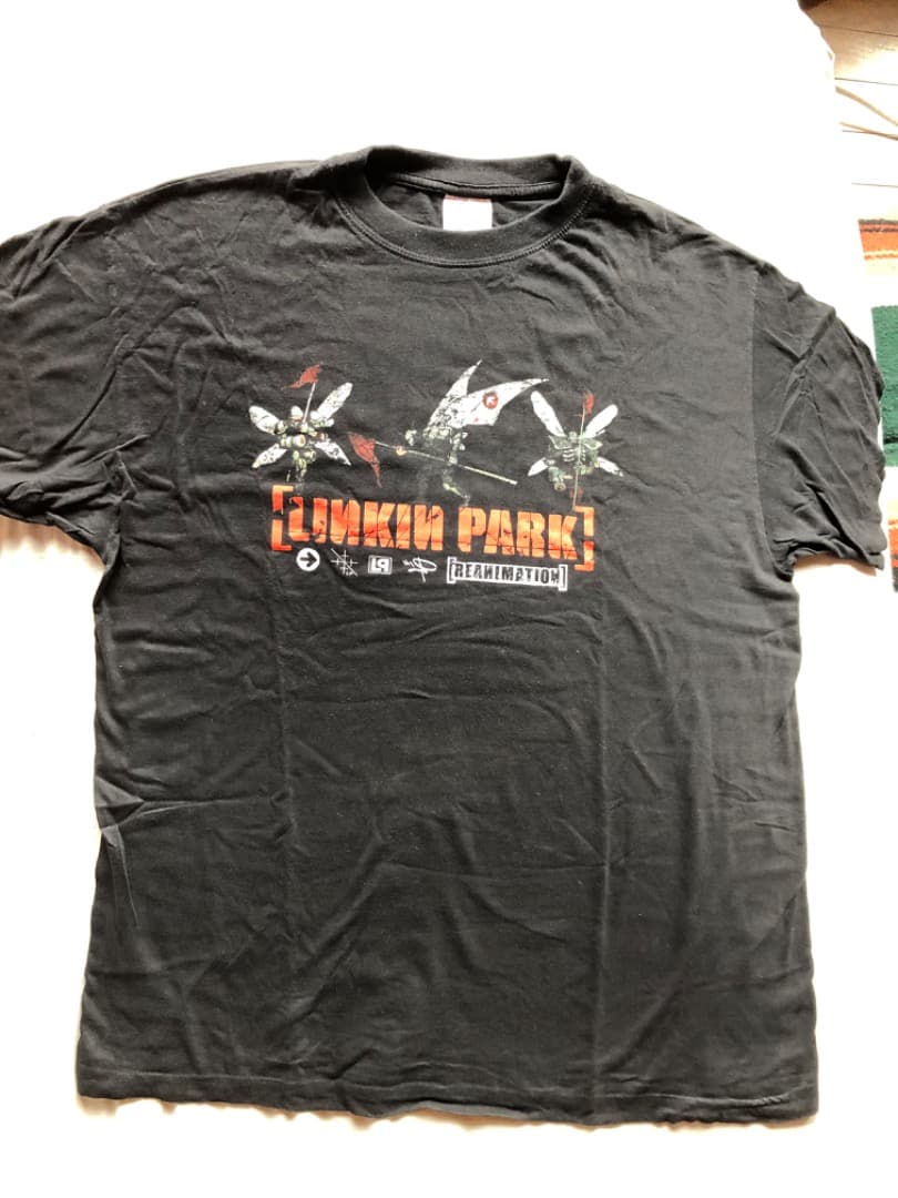 デッドストックリンキンパーク　リアニメーション　Tシャツ US XL