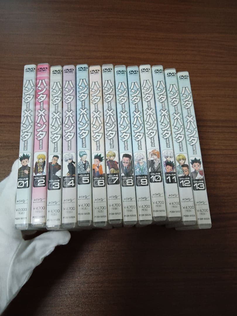 旧HUNTER×HUNTER DVD全13巻 ポスター5枚付き - メルカリ
