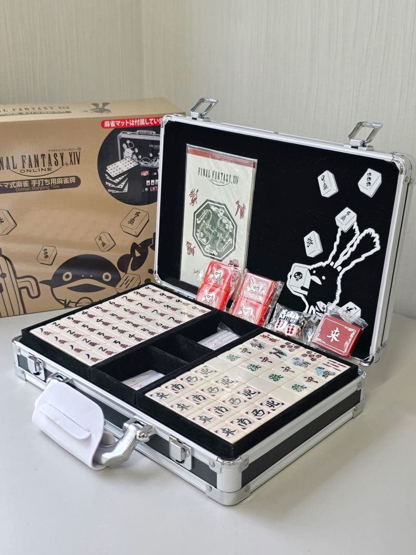 ミミ★完全未使用★ファイナルファンタジー XIVドマ式麻雀牌