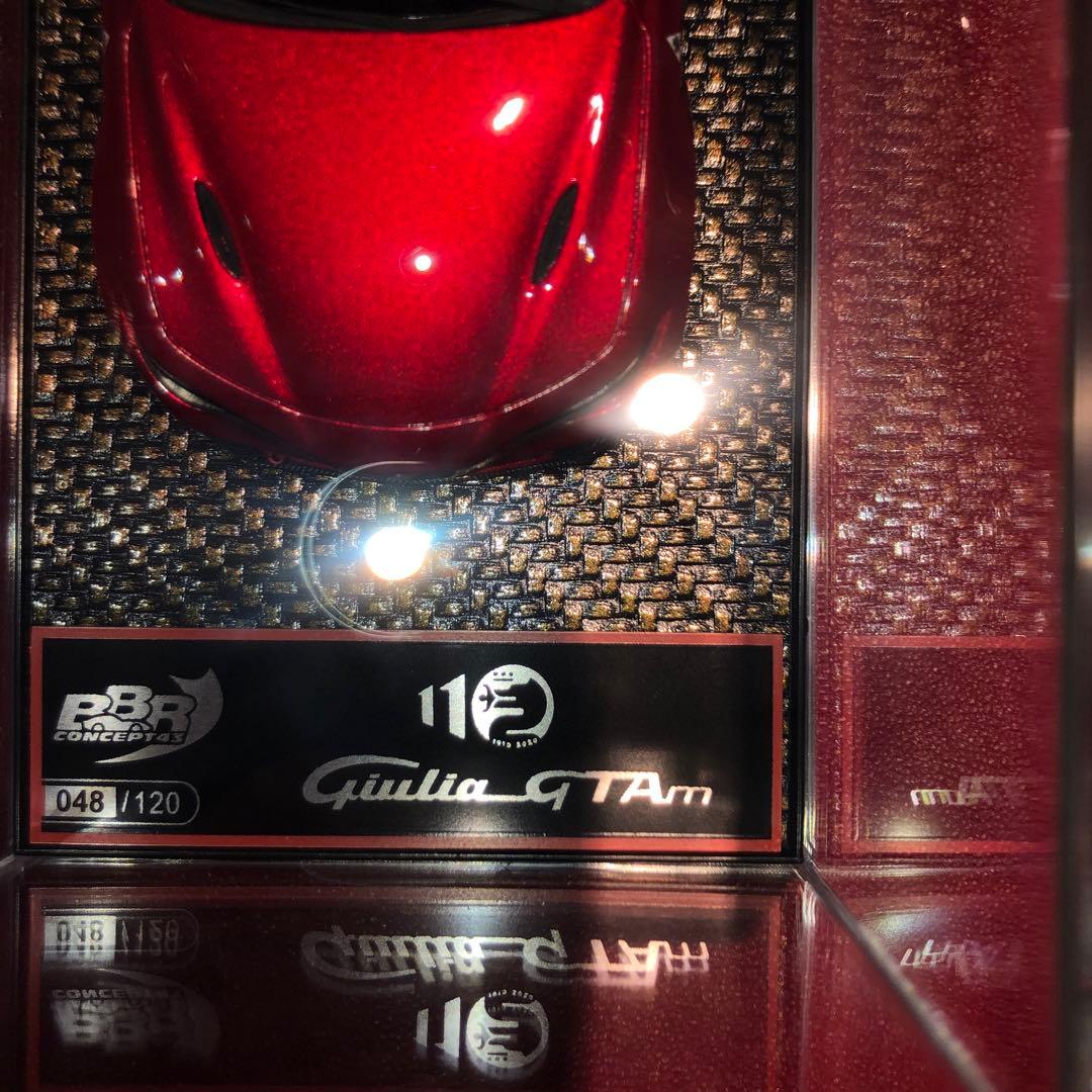 BBRモデル コンセプト43 アルファロメオジュリアGTA m 046/120