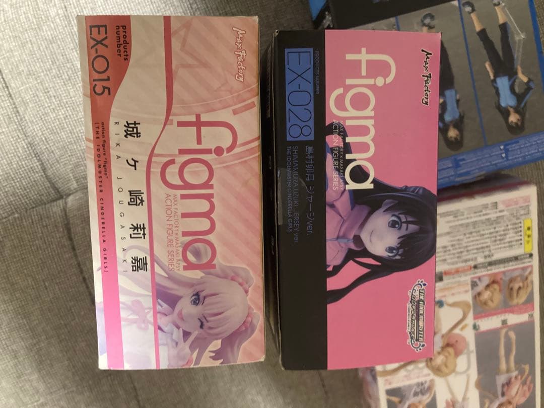 figma アイマスまとめ　渋谷凛　島村卯月　双葉杏　城ヶ崎莉嘉　未開封あり