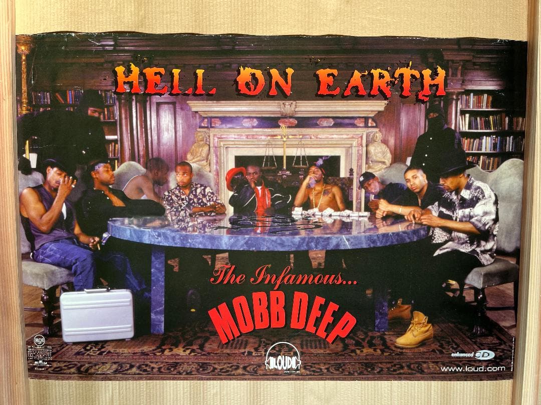 MOBB DEEP 『HELL ON EARTH』アルバムポスター