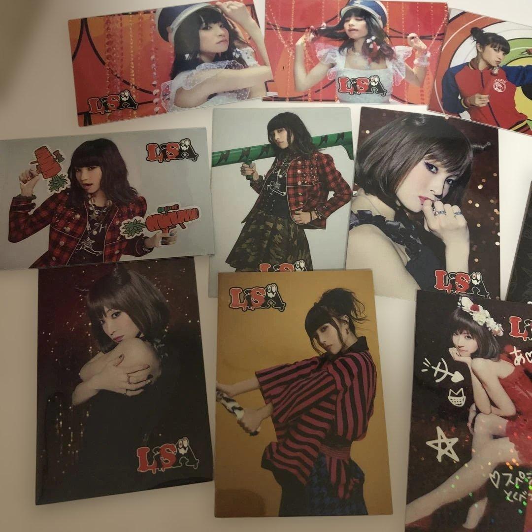 LiSA グッズ トレカ トレーディングカード 当たり レア