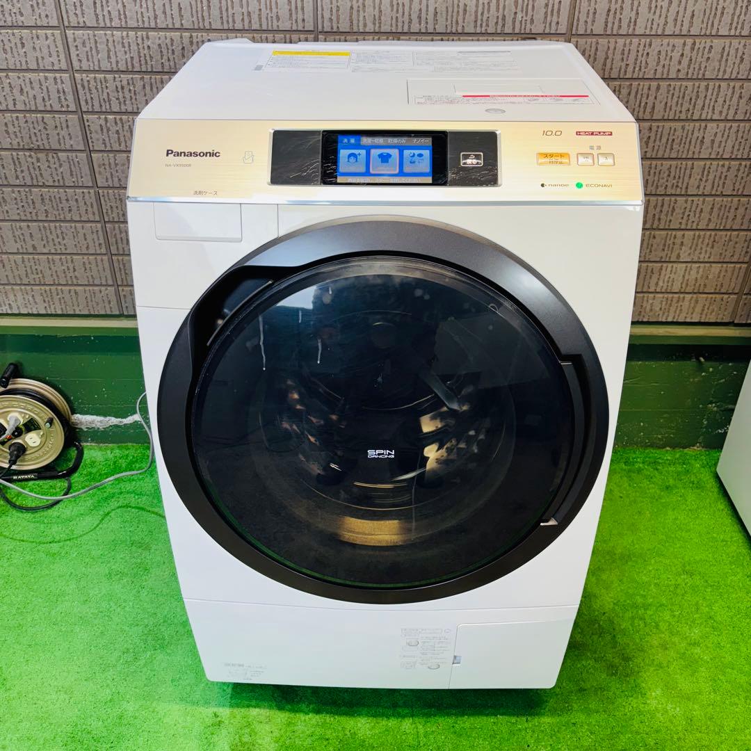 Panasonic 10kg ドラム式洗濯機 タッチモニター【地域限定配送無料