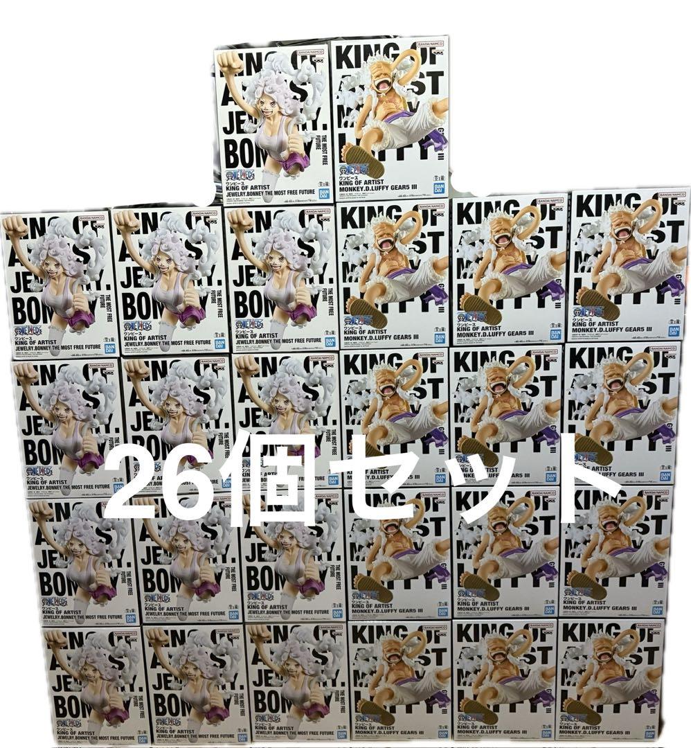 【26個】ワンピース KING OF ARTIST ルフィ ボニー ワンピース フィギュア KING OF ARTIST ルフィ ボニー ニカ - メルカリ