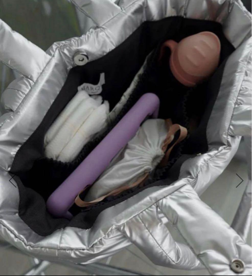 MARQUE 仲村美香　マザーズバッグ　シルバー