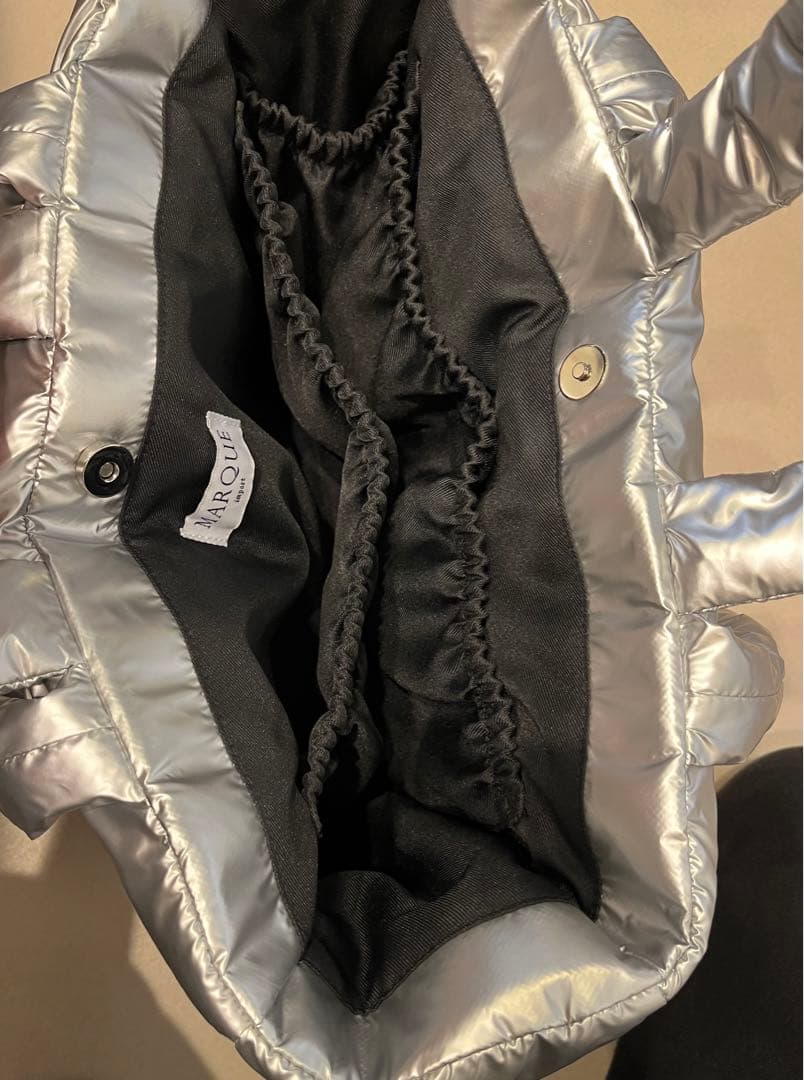 MARQUE 仲村美香　マザーズバッグ　シルバー