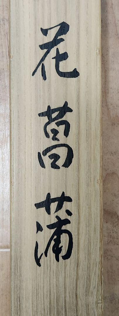 花菖蒲図】春耕 2649 共箱 掛け軸 肉筆