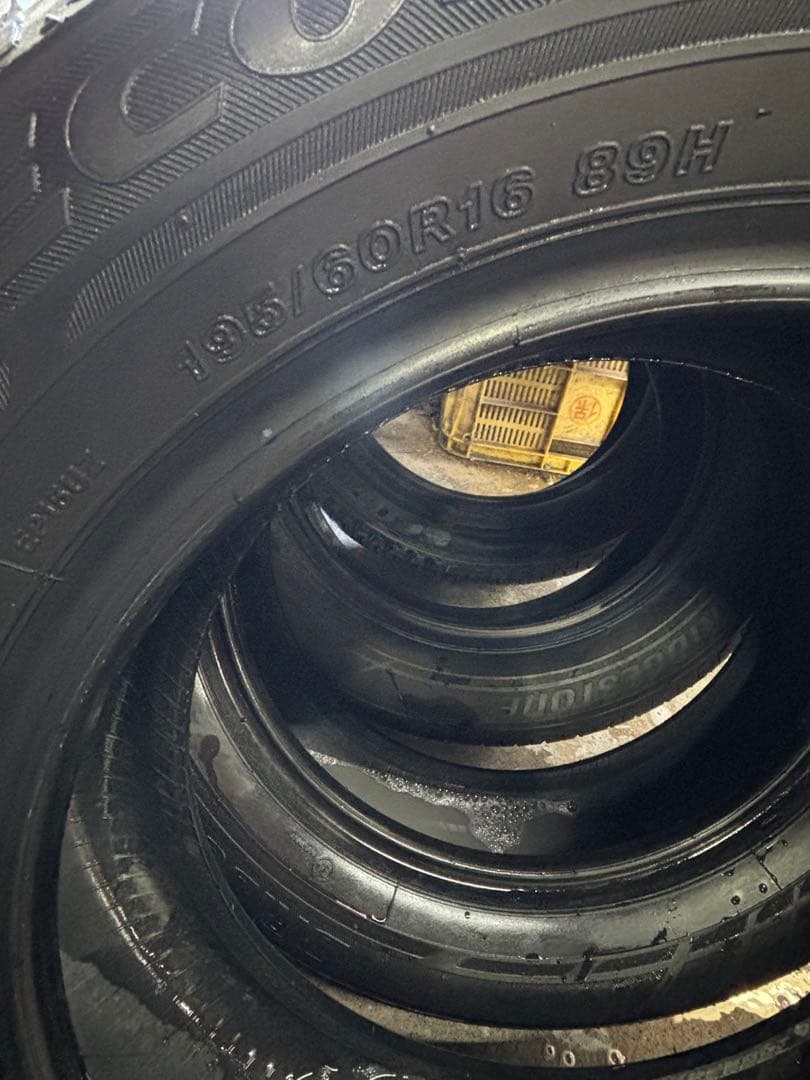 タイヤ　16インチ　195/60/R16 4本セット　ブリヂストン　溝満タン