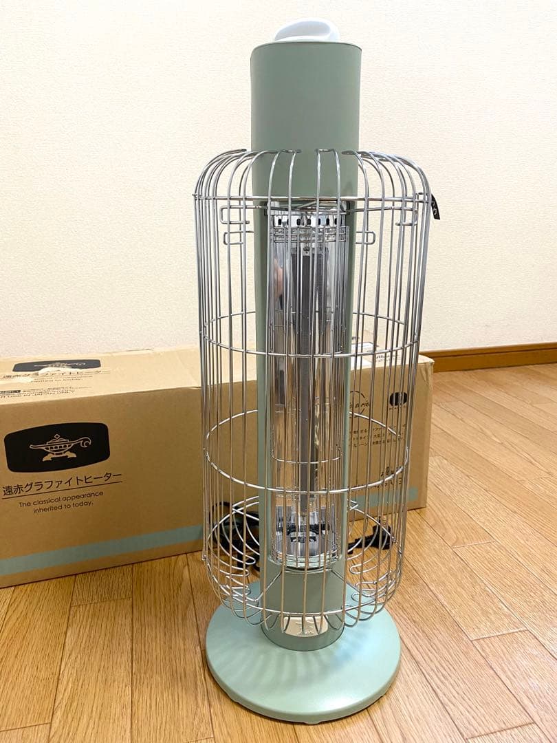 アラジン グラファイトヒーター 遠赤グラファイトヒーター 2024年製 遠赤グラファイトヒーター（2灯管） | Aladdin（アラジン）公式サイト