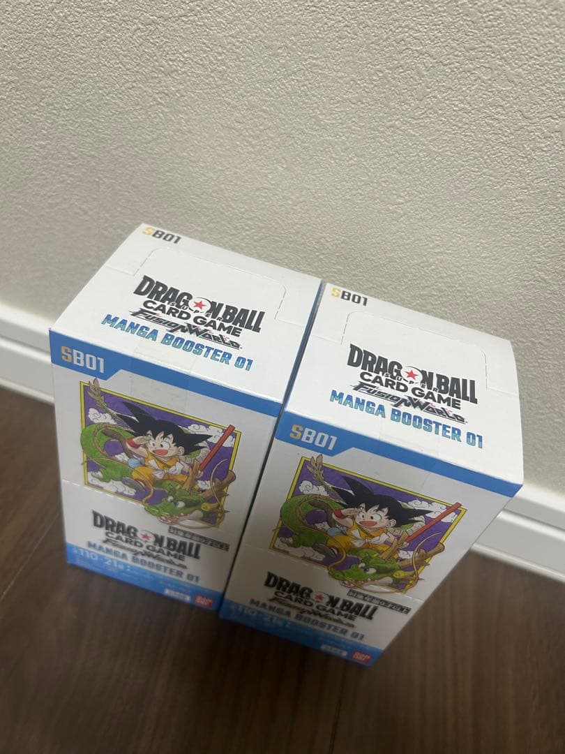 ドラゴンボール マンガブースター01 2BOX - メルカリ