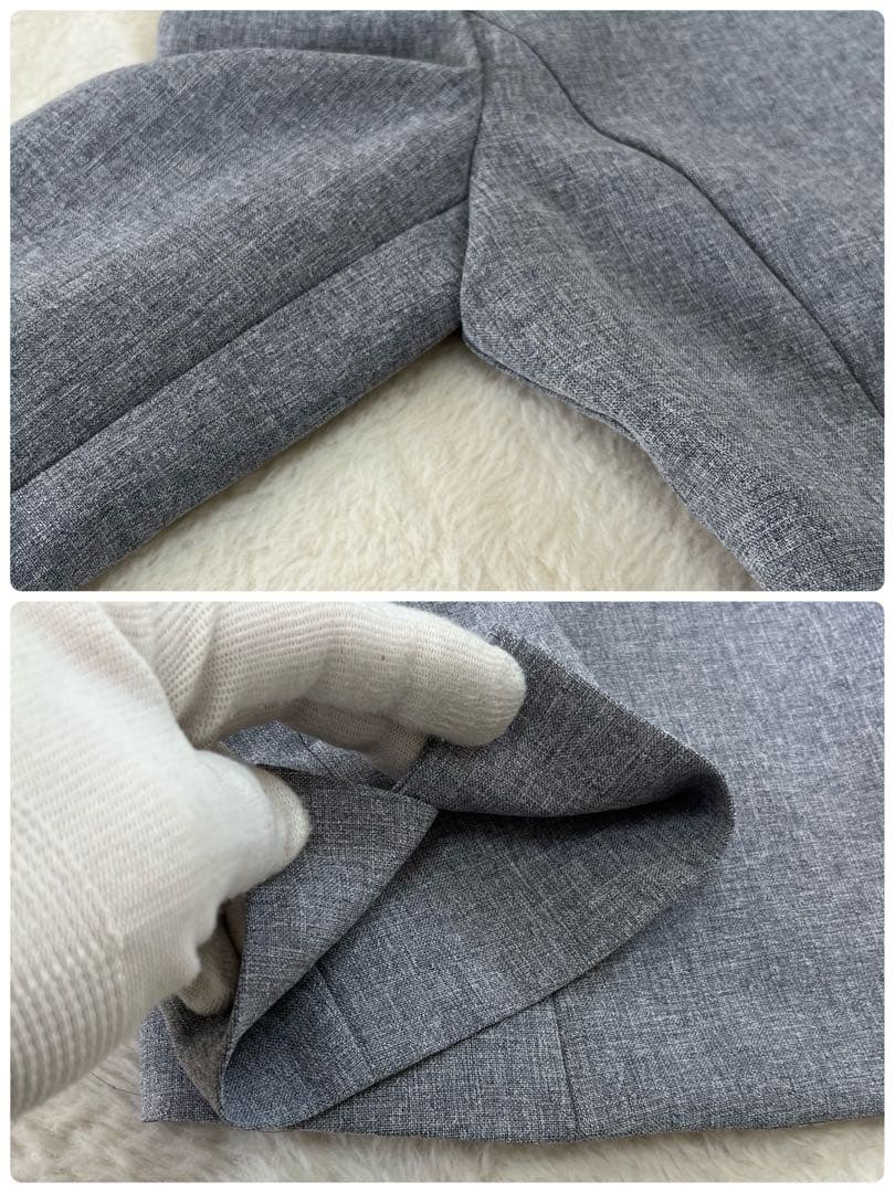 INDIVI インディヴィ セットアップ ノーカラー パンツ スーツ 38 www