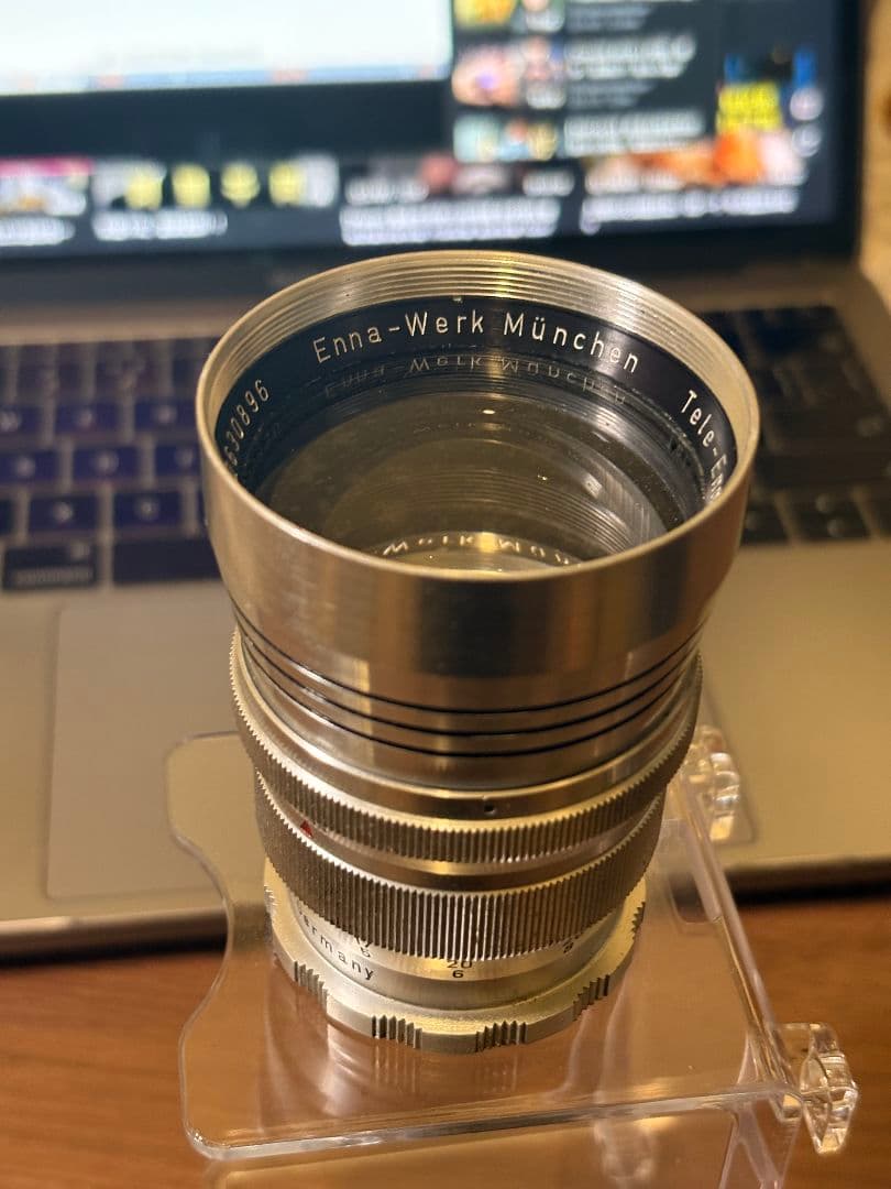 Enna-Werk Tele 135mm レンズ M42 MOUNT SPIRAL: ENNA München TELE-ENNALYT 135mm/F3.5