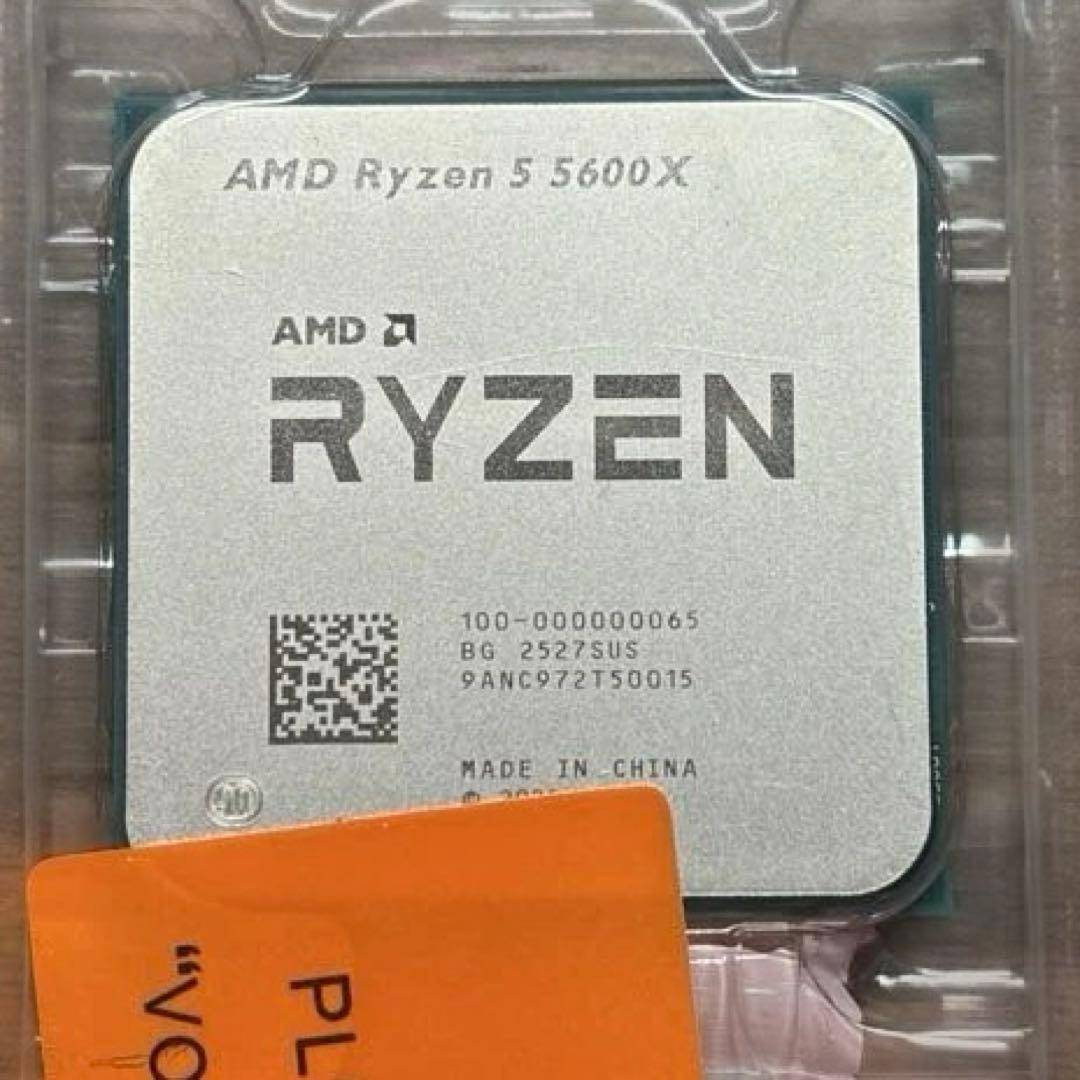 【新品未使用】Ryzen5 5600X 安心安全の動作保証 Amazon.com: AMD Ryzen 5 5600X 6-core, 12-thread unlocked desktop