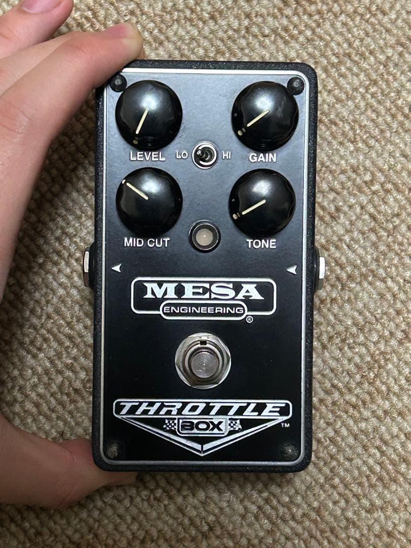 ギター THROTTLE BOX mesa Throttle Box/MESA BOOGIE : 鋼鉄野郎の六弦研究