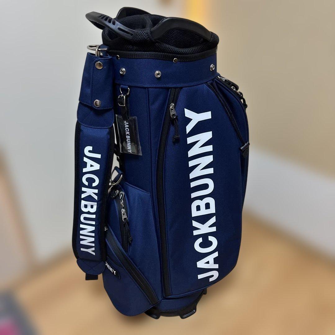 【超美品】ジャックバニー・JACKBUNNY 定番】キャディバッグ (46インチ対応) (UNISEX) | Jack Bunny
