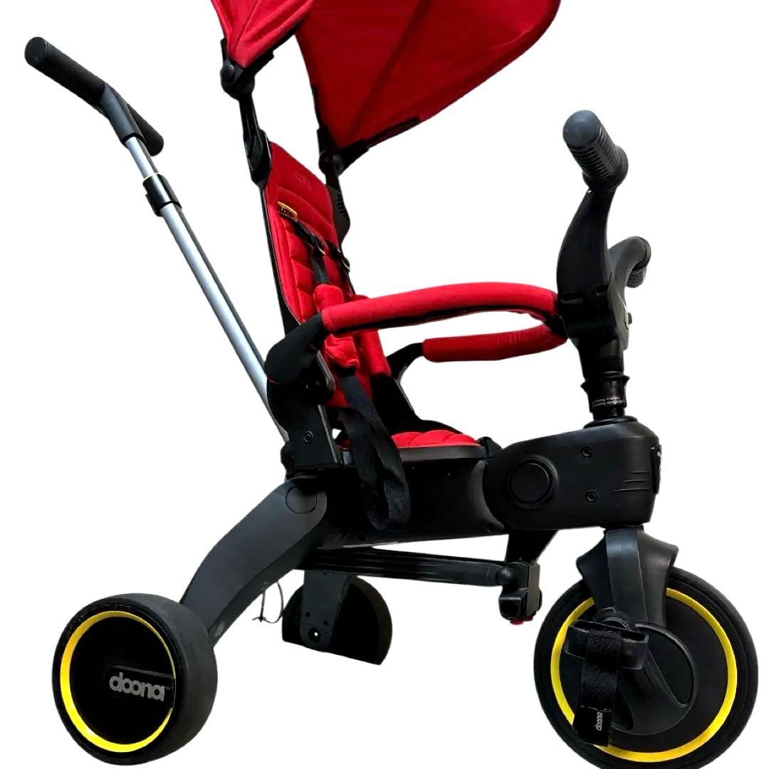 doona Liki Trike S3 折りたたみ 三輪車 リキトライク レッド - メルカリ