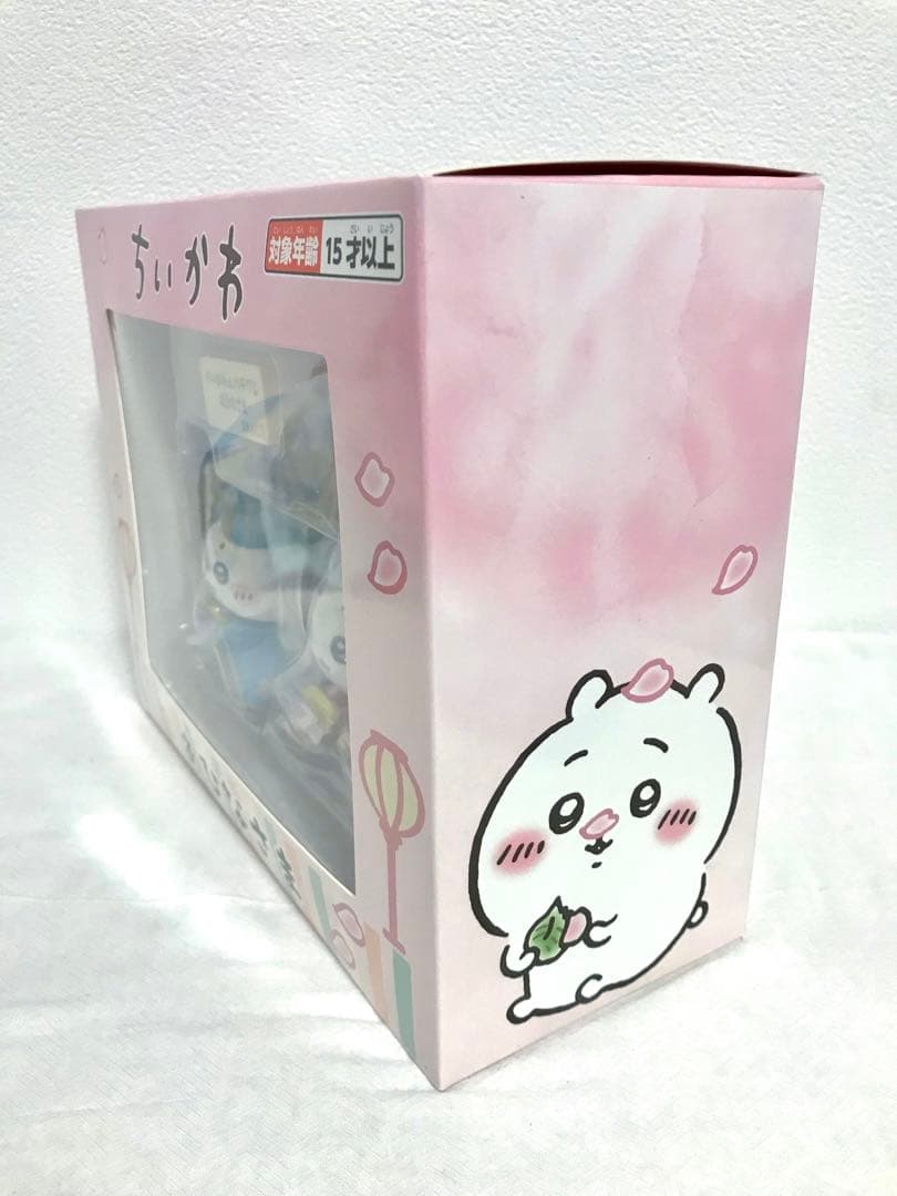 ちいかわ＆ハチワレ ミニ雛人形 お正月カード 招福クリップ（ちいかわ