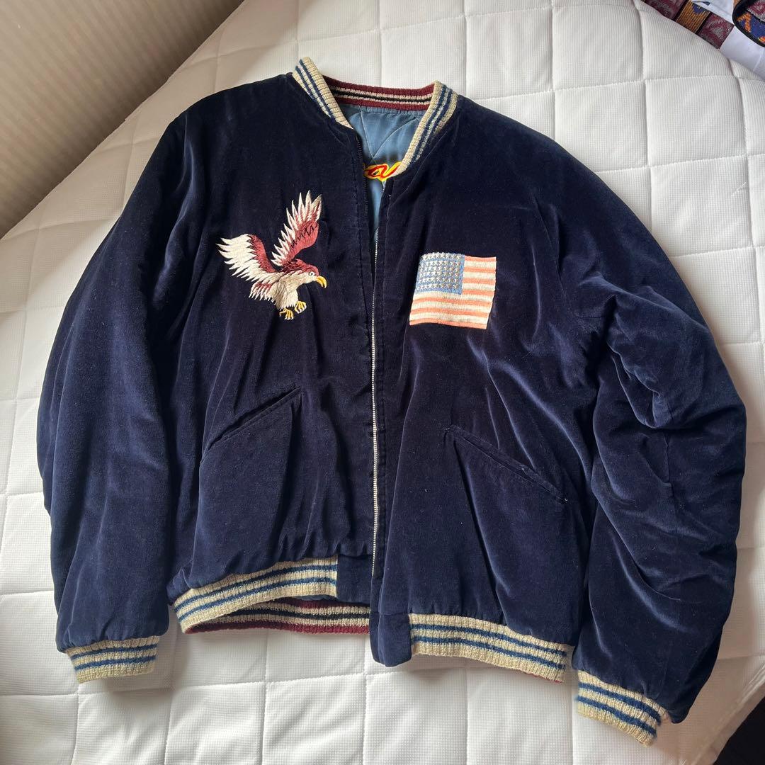 硫黄島 スカジャン 大サイズ - メルカリ