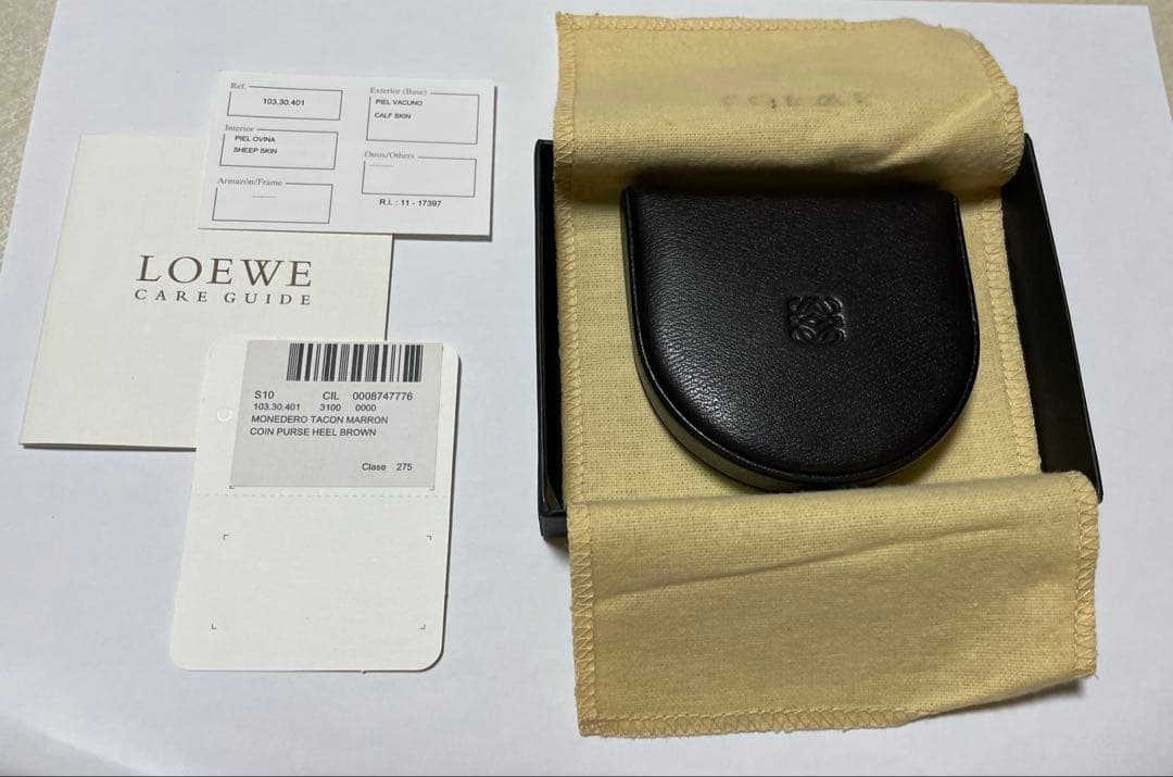 廃盤】LOEWE 馬蹄 コインケース/小銭入れ - メルカリ