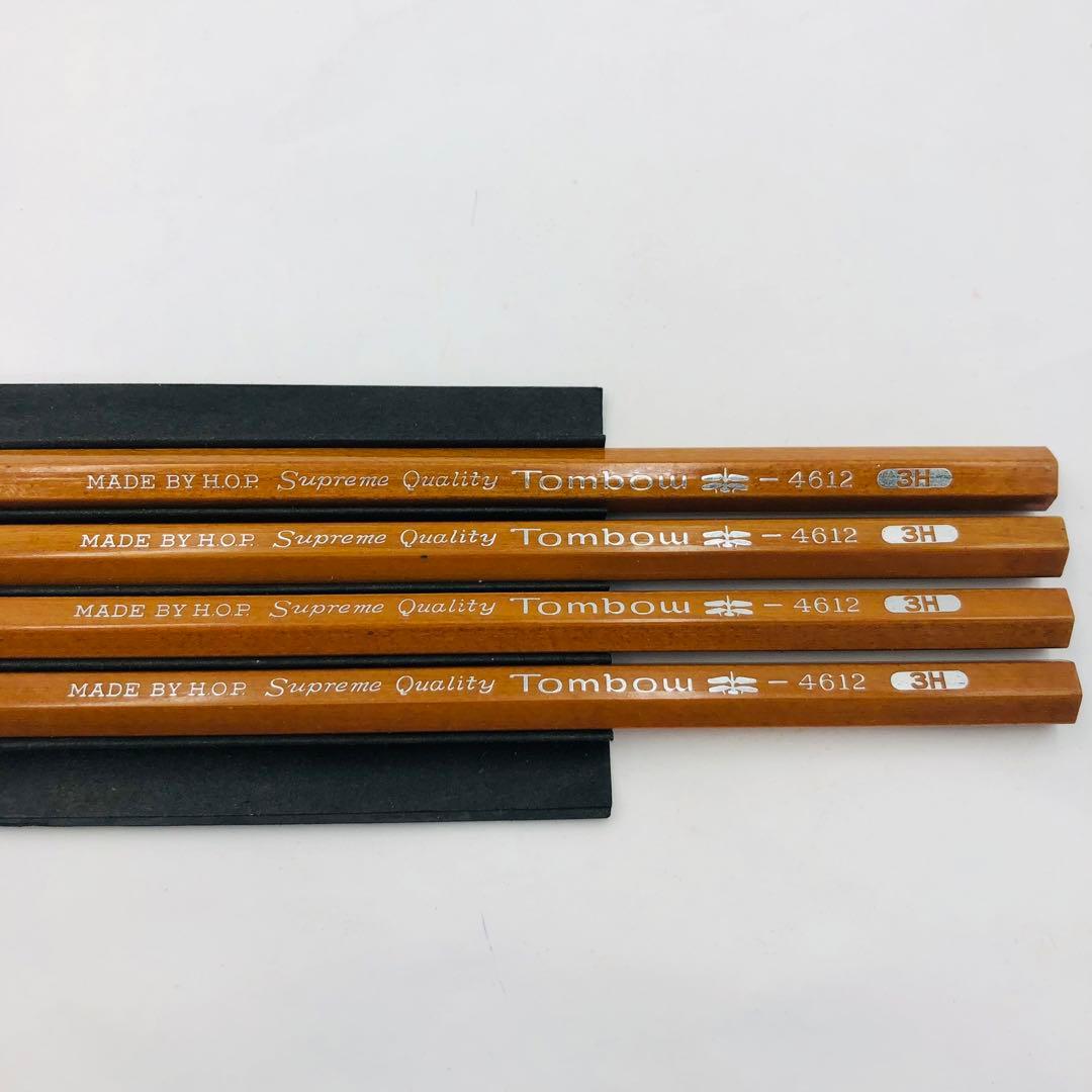 トンボ鉛筆 未使用 16本 3H NHK 3B HOMO 当時物　希少