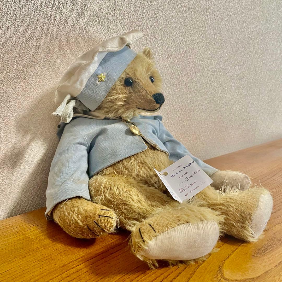 テディベア　フォーゲットミーノット　メアリーさん　海外作家　アーティストベア