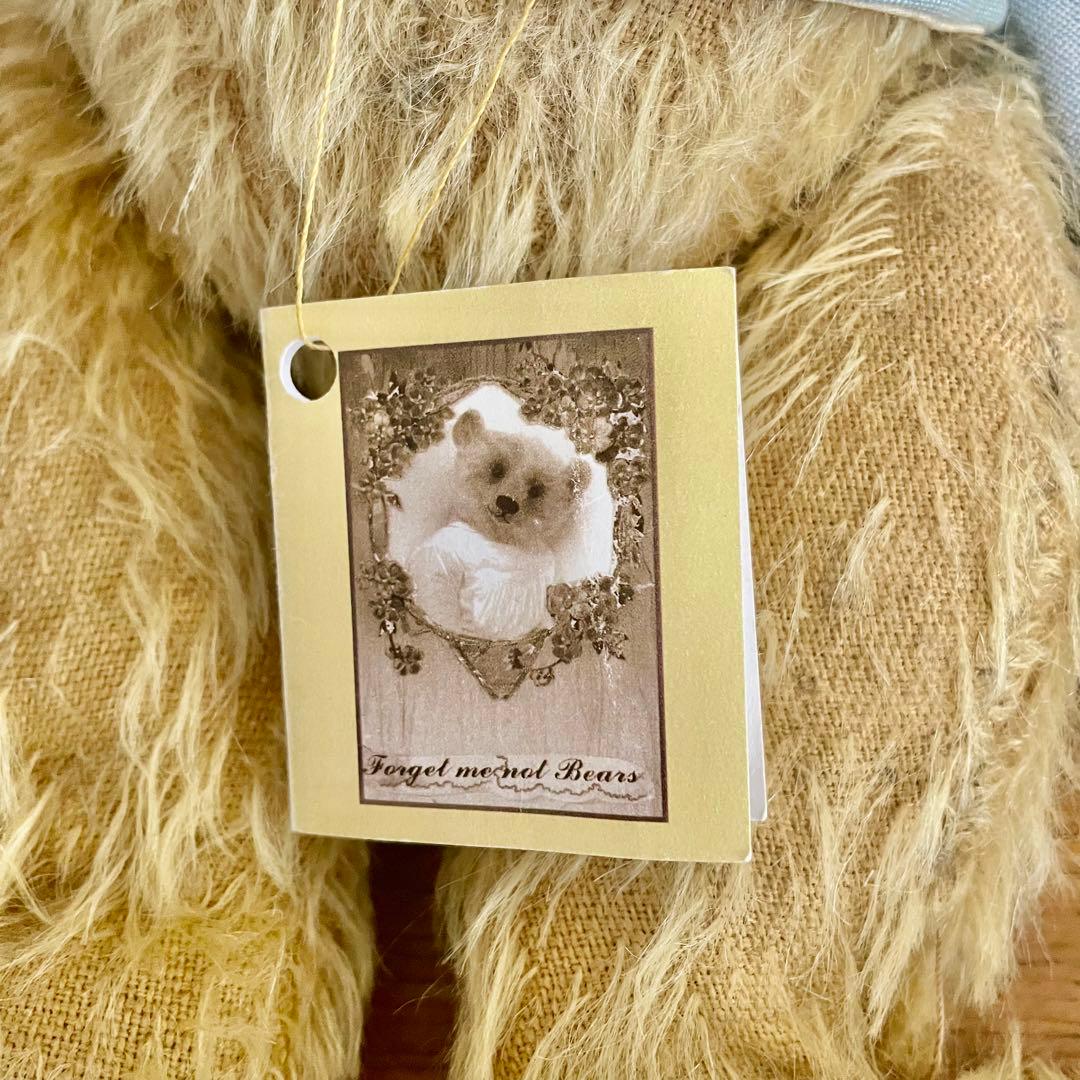 テディベア　フォーゲットミーノット　メアリーさん　海外作家　アーティストベア