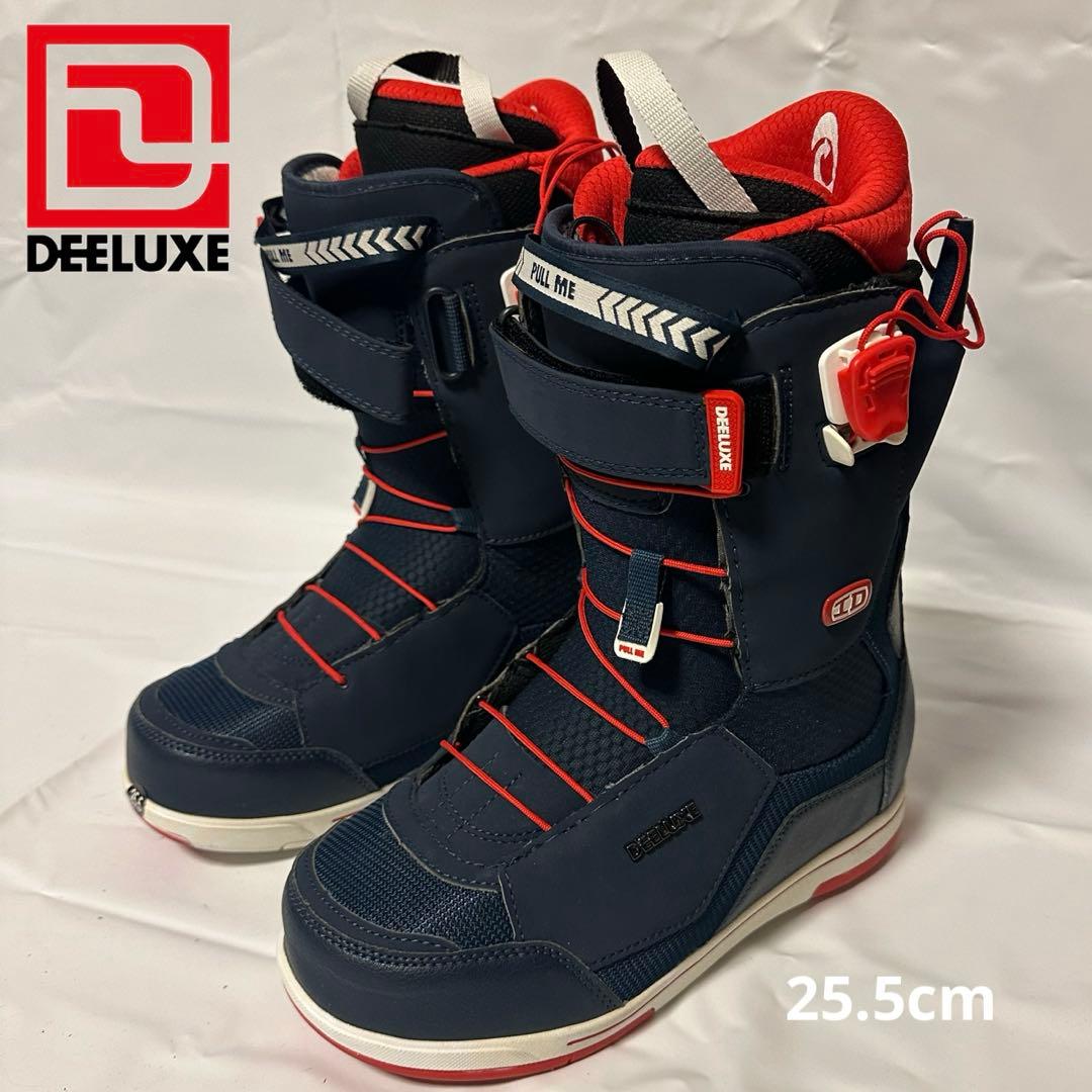 DEELUXE メンズスノーボード ブーツ　25.5cm ネイビー×レッド