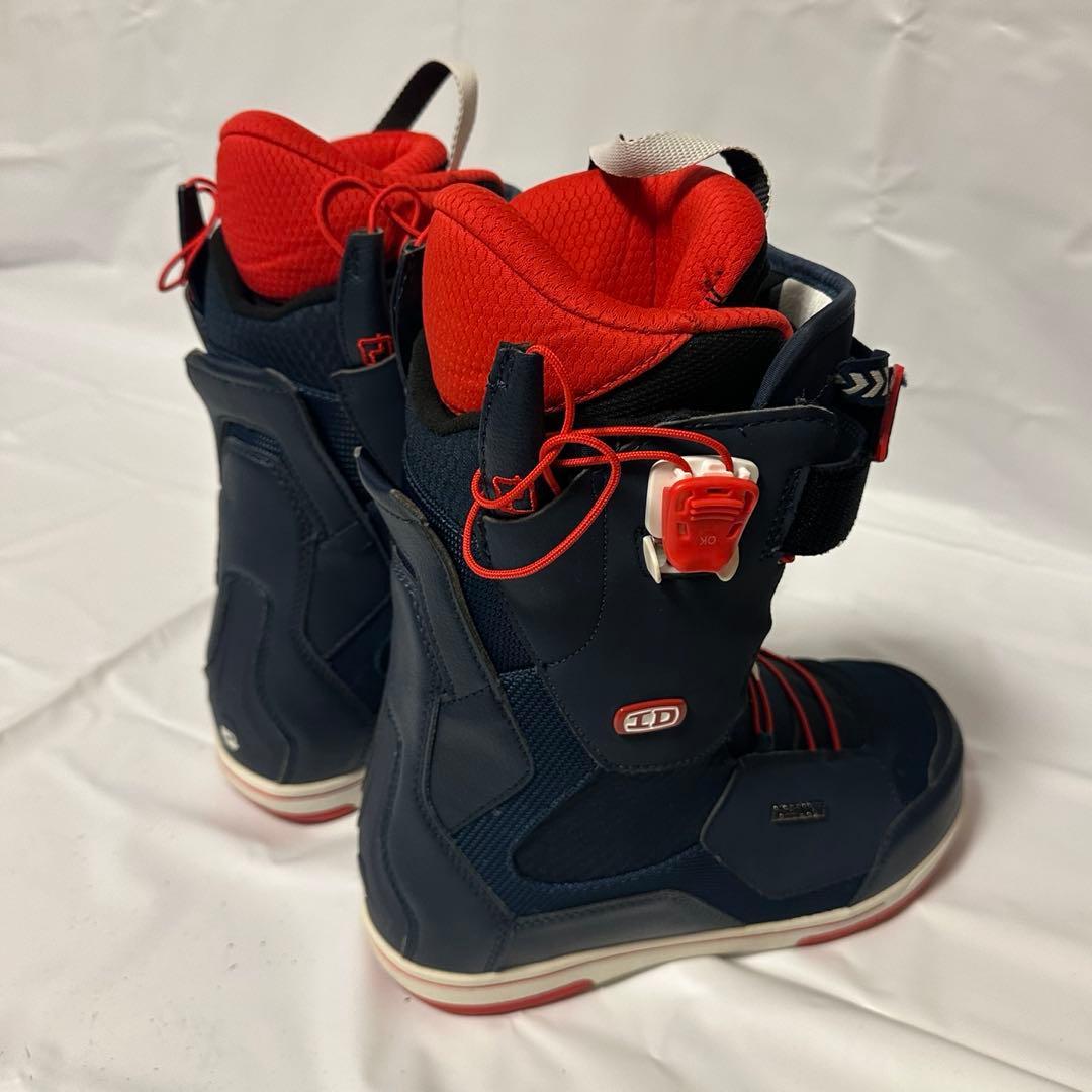 DEELUXE メンズスノーボード ブーツ　25.5cm ネイビー×レッド