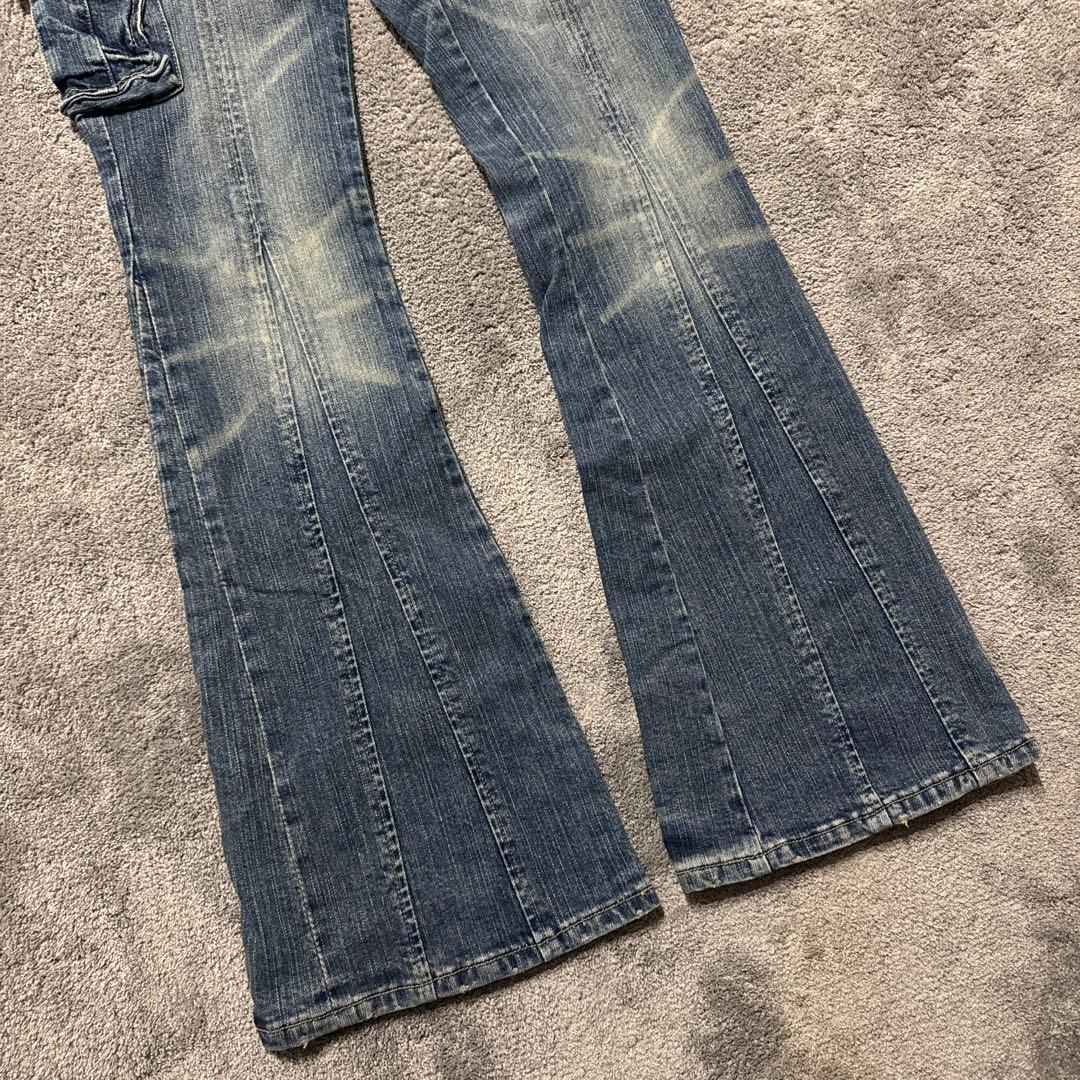 00s archive y2k 平成ギャル ギャル男 フレアデニム ギミック28 - メルカリ