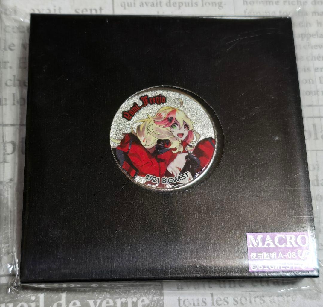 闇フレイア　アクリルボード　メダル　裏マクフェス