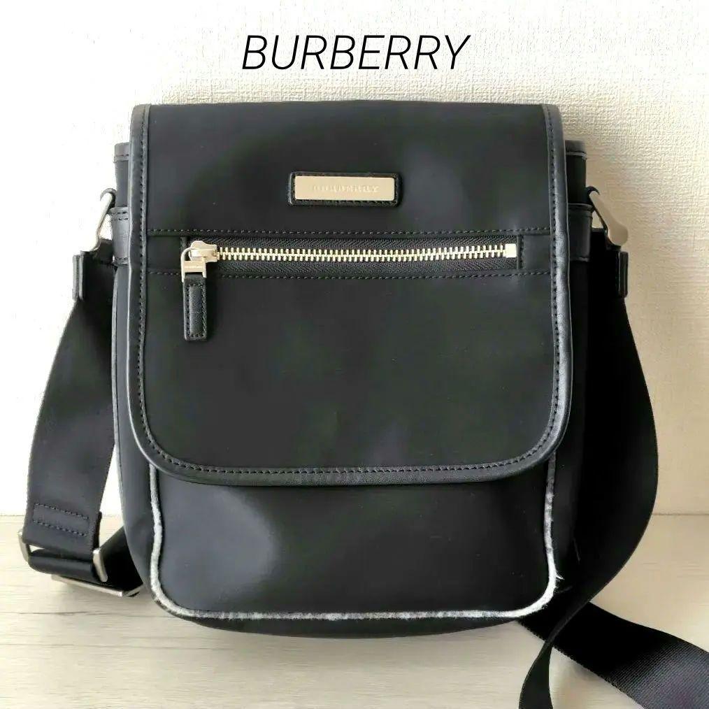 美品✨️BURBERRY メンズ ノバチェック ショルダーバッグ クロスボディ