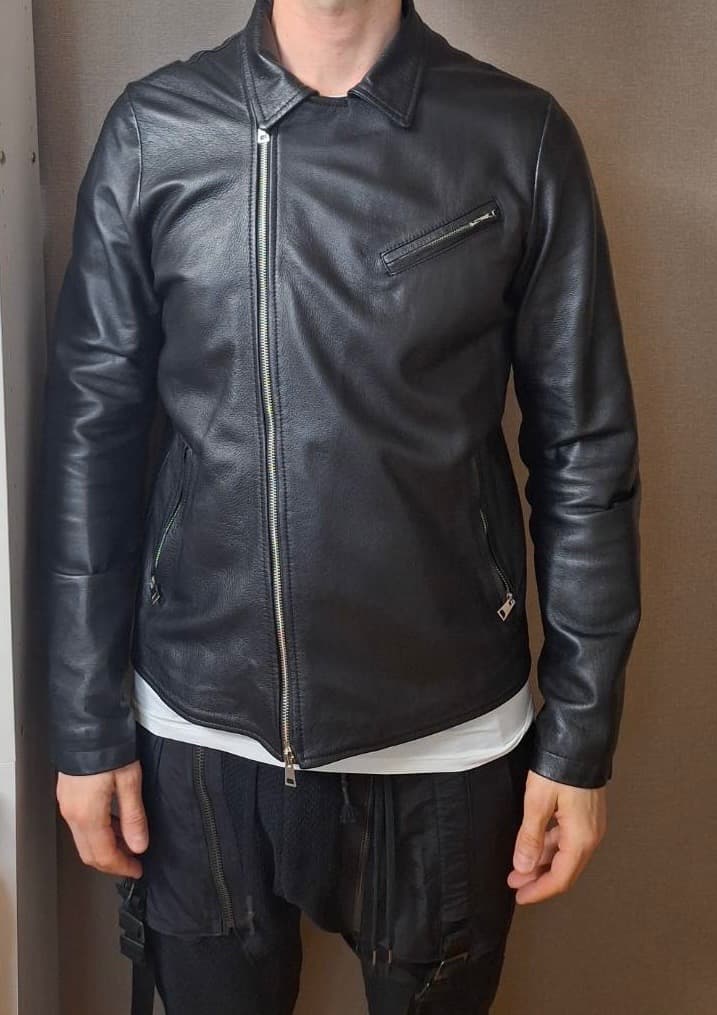 正規品 GIORGIO BRATO レザーライダース GIORGIO BRATO ジョルジオブラット ラムレザー ダブルライダース