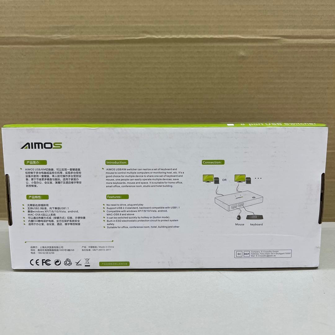 511142 AIMOS HDMI KVM切替器 8入力1出力｜Amazon.co.jp: AIMOS KVM