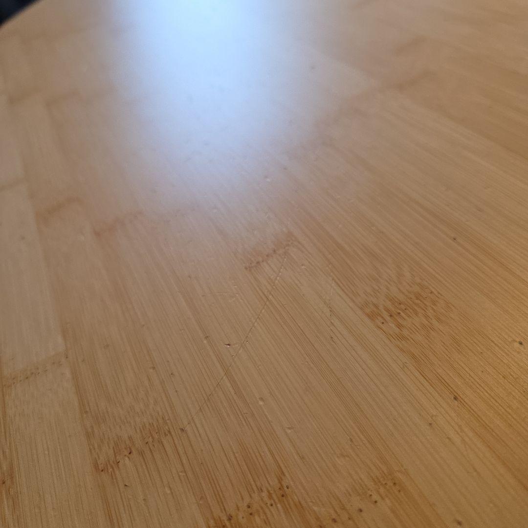 スノーピーク】ローテーブルラウンド 竹 LV-242 廃盤希少品 高さ調整