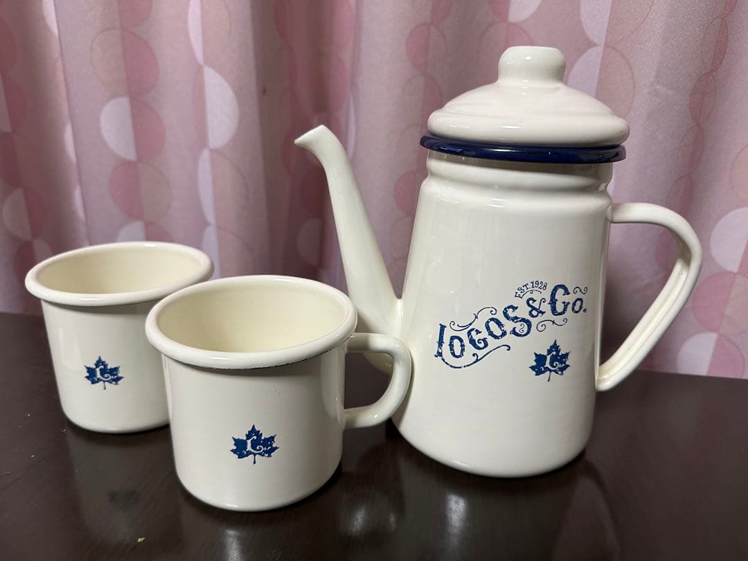 値下げしました LOGOS レイリー・ホーロー マグ　ホーローケトル　セット レイリー、レイリー、ほっほ～(^^♪ | LOGOS SHOP イオンモール綾川店