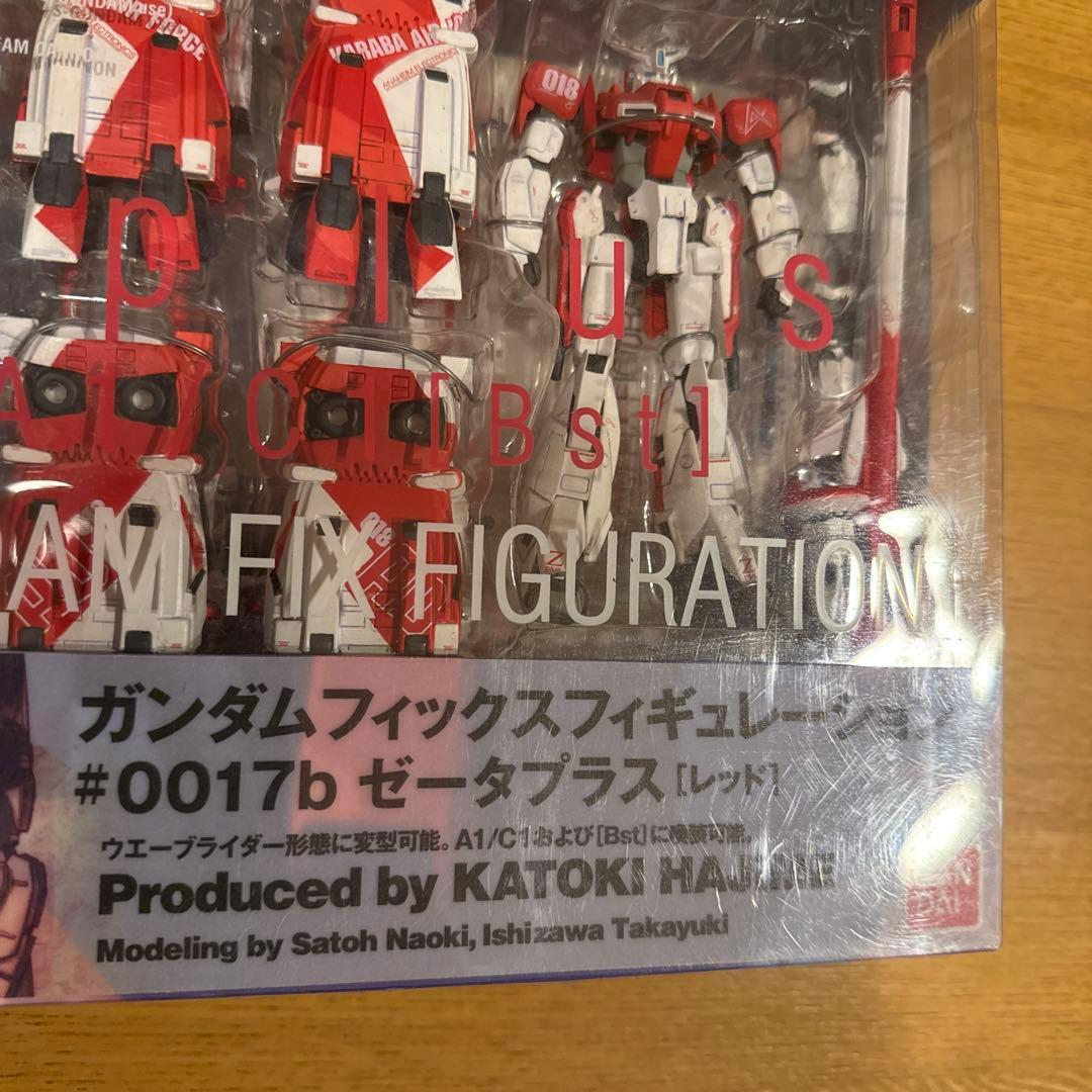 ガンダムフィックス　ゼータプラスレッドフィギュア