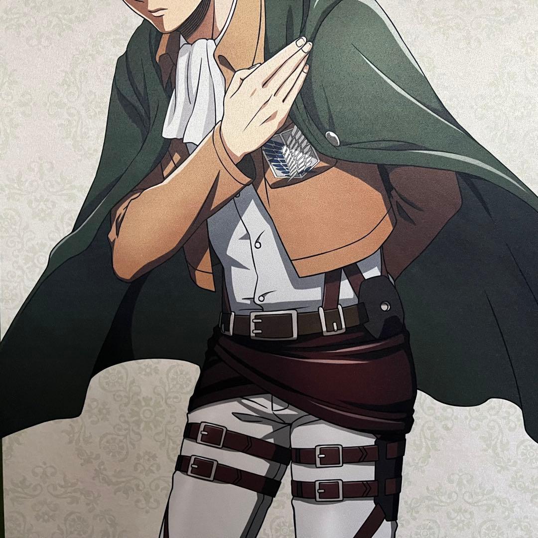 進撃の巨人 リヴァイ くじメイトvol.3 タペストリー おまけ付き - メルカリ