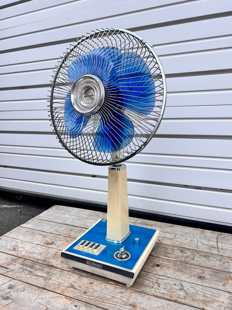 東芝 TOSHIBA レトロ扇風機 H-30AJ 卓上扇風機 昭和レトロ TOSHIBA レトロ扇風機 H-30AW かわいい扇風機 昭和家電 東芝レトロ