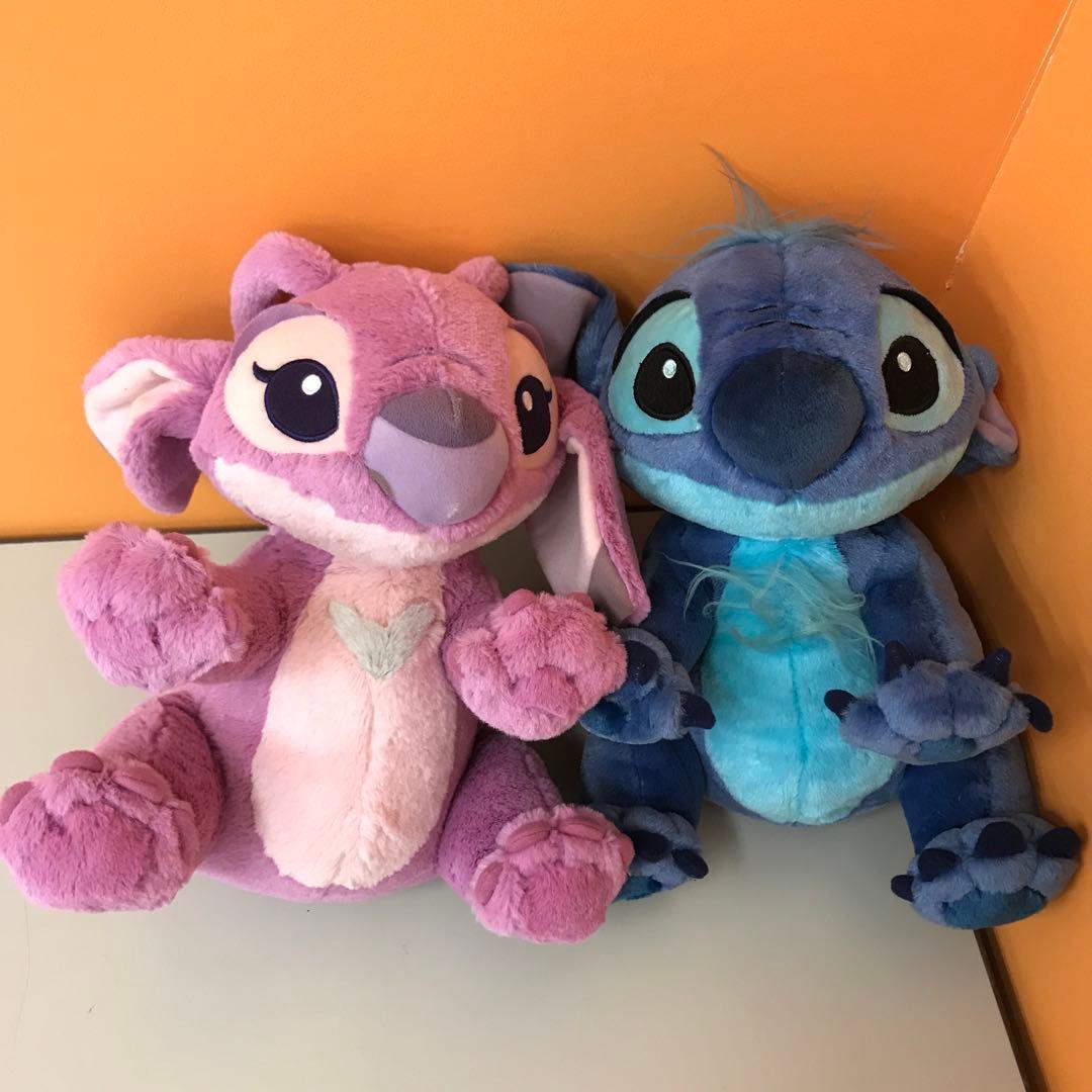 東京ディズニーリゾート スティッチ エンジェル ぬいぐるみ 2点セット