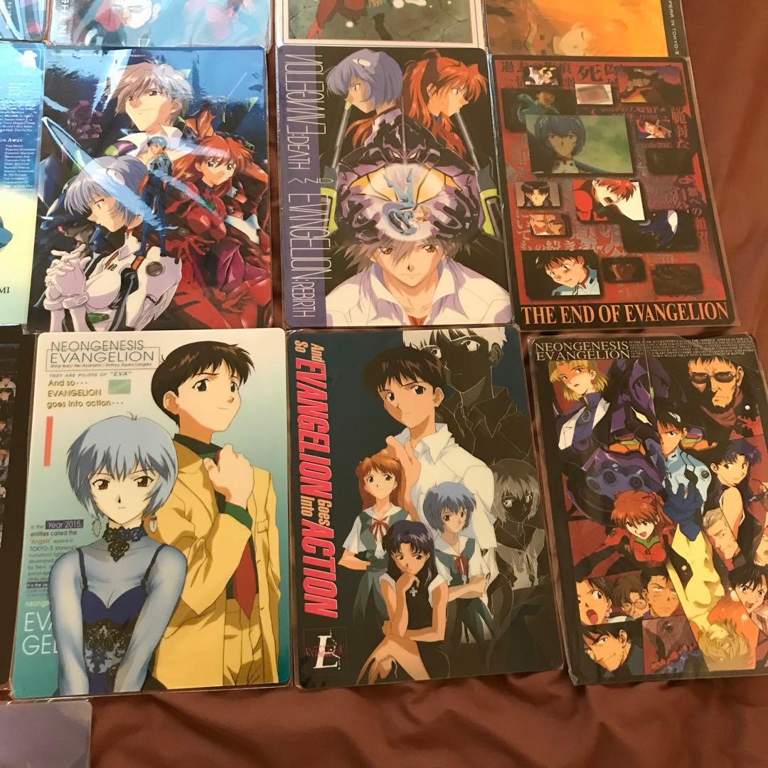 新世紀エヴァンゲリオン　未使用品　下敷き【約26cm×約19cm】セット　29枚