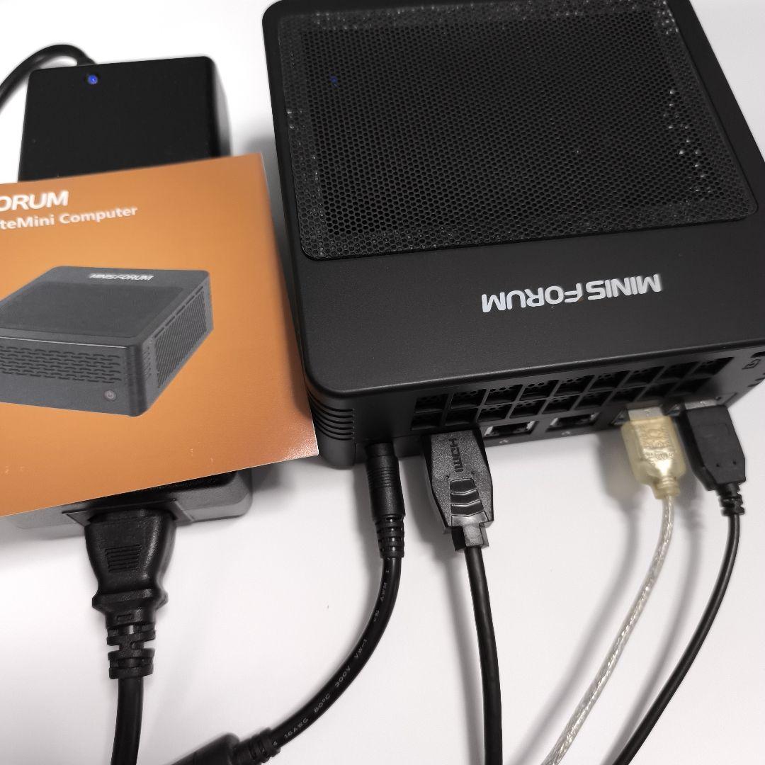 MINISFORUM X500 ミニPC AMD Ryzen 7 5700G Amazon.co.jp: MINISFORUM Elitemini X500 ミニPC AMD Ryzen 7 5700G