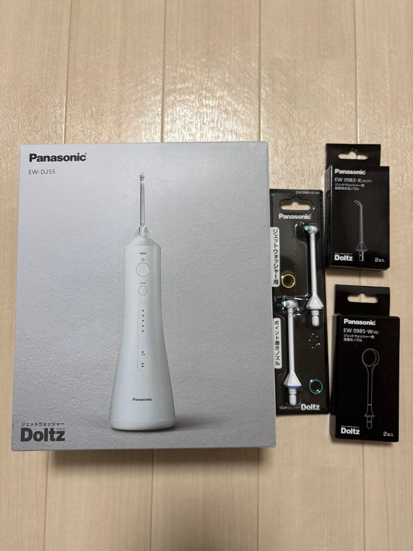 【新品・未使用】Panasonic EW-DJ55 ジェットウォッシャー　ドルツ 概要 ジェットウォッシャー ドルツ EW-DJ55 | オーラルケア（電動