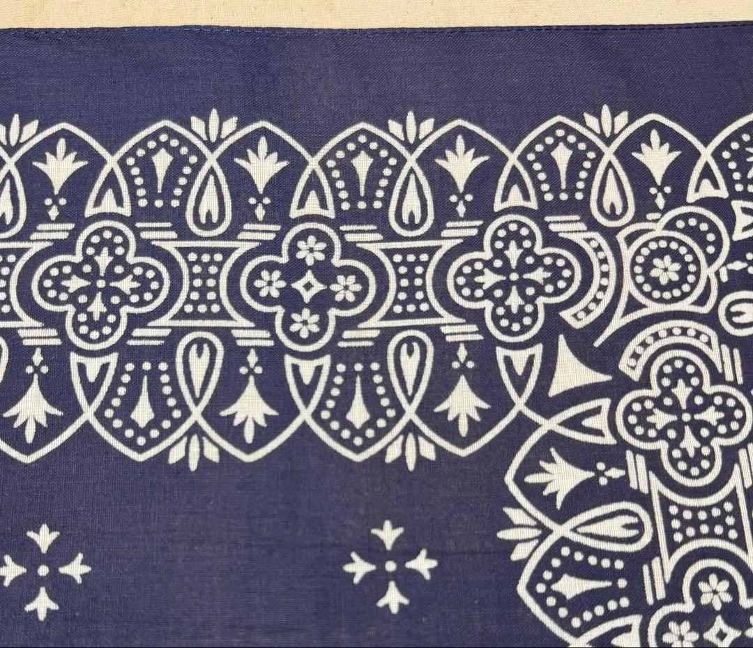 デッドストック アイアンクロス オリジナル ビンテージバンダナ 1693