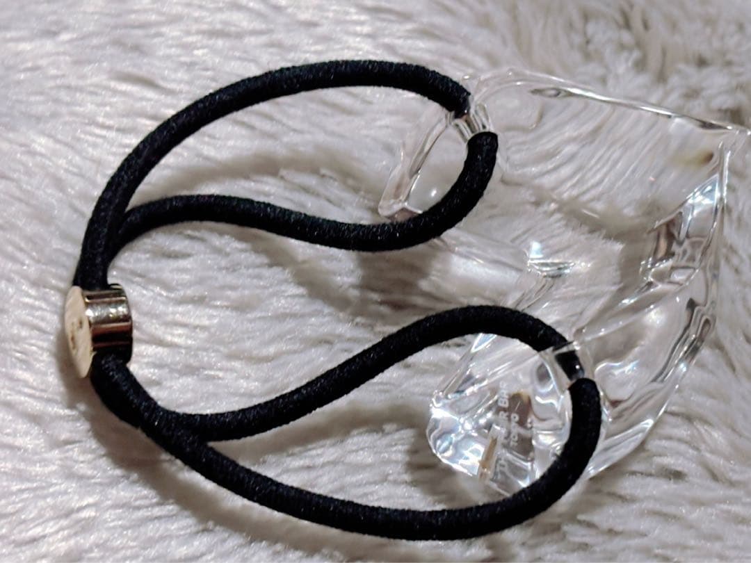 ハート ジェムポニー ラージ ウィズ アイコンスタッズ ザヘアバー