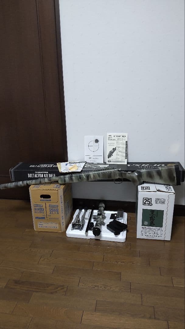 武*士様 VSR-10 プロスナイパーG SPEC. ライフルスコープ他付属