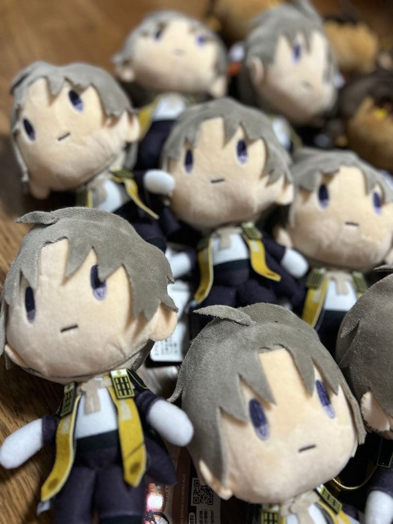 刀剣乱舞ONLINE ゴム紐付き御伴散歩ぬいぐるみ3 全種 24個セット