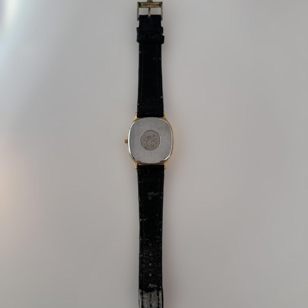 OMEGA De Ville クォーツ時計 ゴールドケース 電池切れ 動作未確認