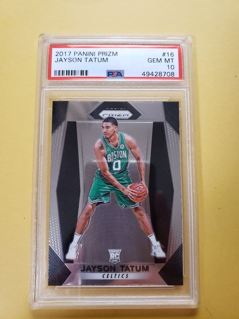 NBAカード PSA10 ジェイソンテイタム 2017 プリズム ルーキーカード Yahoo!オークション - 1 of 1【世界で1枚 】Jayson Tatum RC 2017-18 S