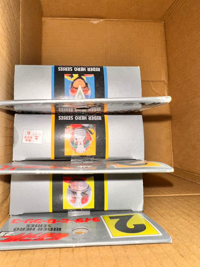 1991年製 ライダーヒーローシリーズ 2 3 4仮面ライダーV3 ライダーマン